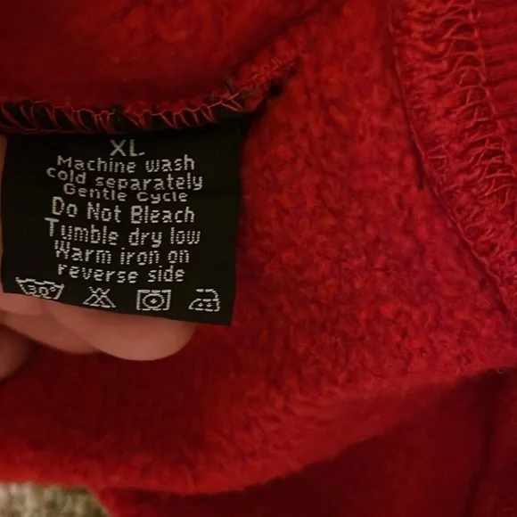 EUC 1990’s Vintage Warner Bros Looney Tunes Embroidered characters sweatshirt XL - Picture 5 of 5